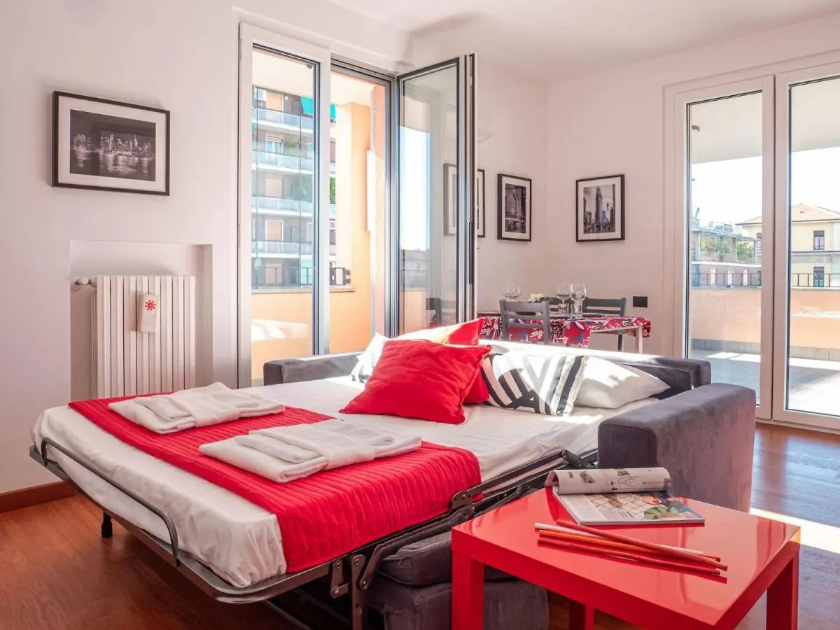 Bright One-Bedroom Apartment With Terrace In Milan 0*,  Italy